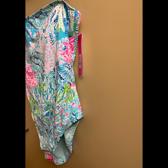 Lilly Pulitzer Larue Multi Swimsuit FREE SHIPPING - Picture 8 of 10